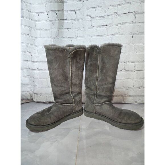 UGG Bailey Triple II Women's Size 8 Grey Boots - Picture 6 of 8
